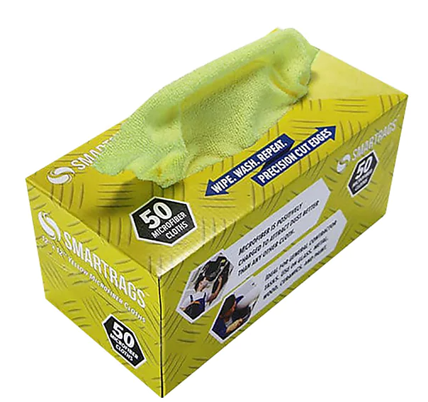 Smart Rags 50 Microfiber Cloths