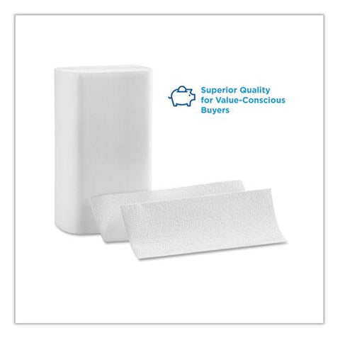 GP Blue Select Multi-Fold 2 Ply Paper Towel, 9 1/5 x 9 2/5, White,125/PK, 16 PK/CT