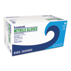 Disposable General-Purpose Nitrile Gloves, Blue, 100/Box