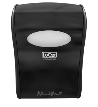 Lo Core Roll Towel Dispenser Manual Black