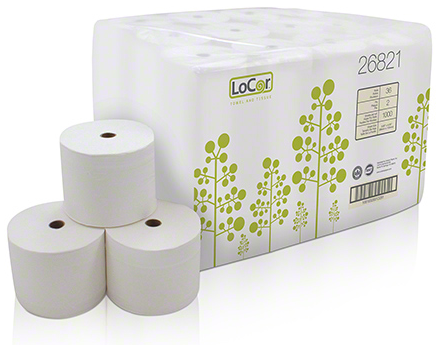 LoCor Toilet paper Solaris 1000' 36/cs
